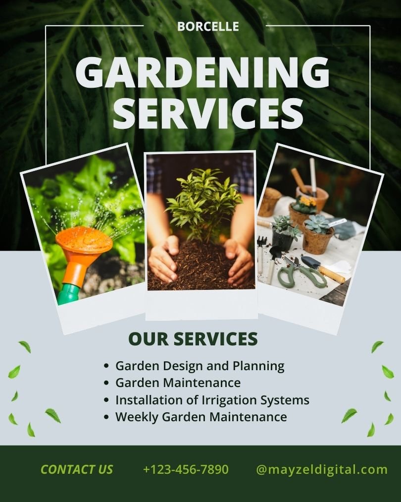 Gardening design example