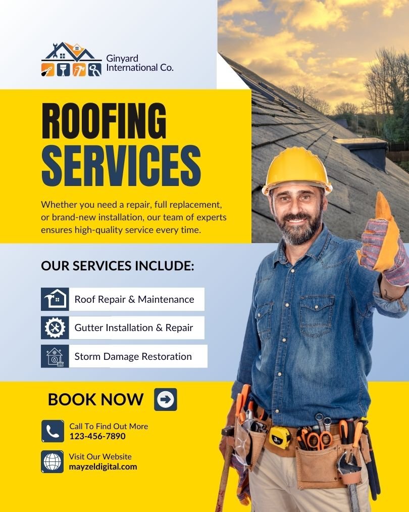 Roofing design example